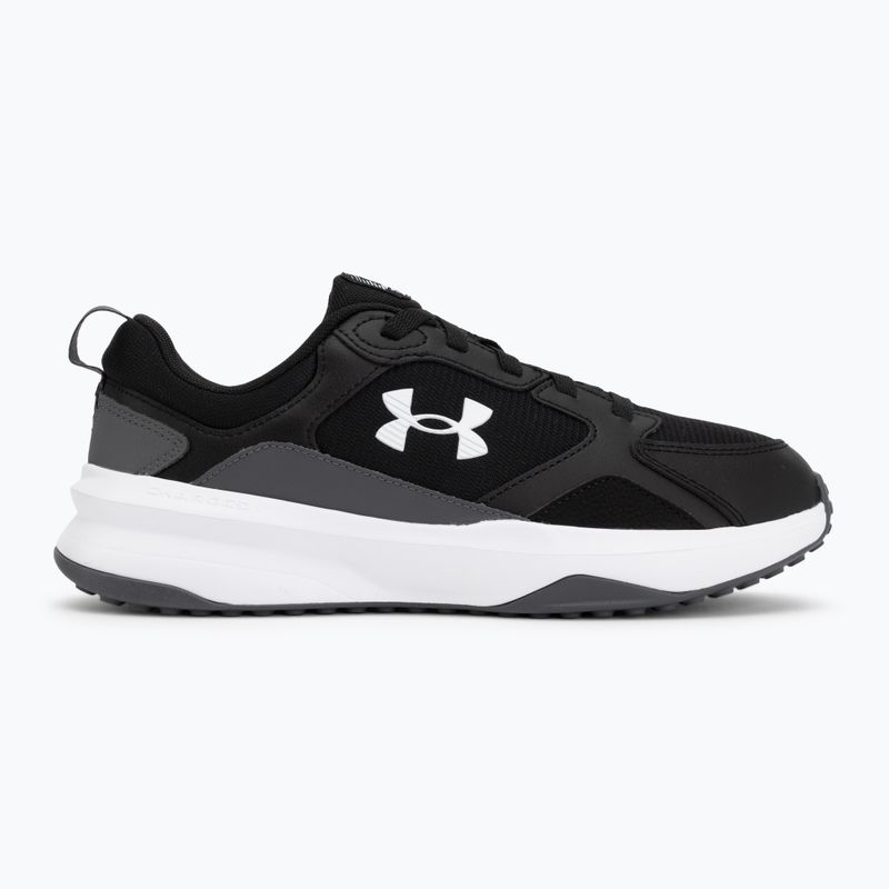 Men's training shoes Under Armour Charged Edge black/castlerock/white 2