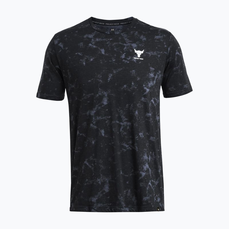 Under Armour Project Rock Payoff AOP Graphic black/silt men's training t-shirt 3
