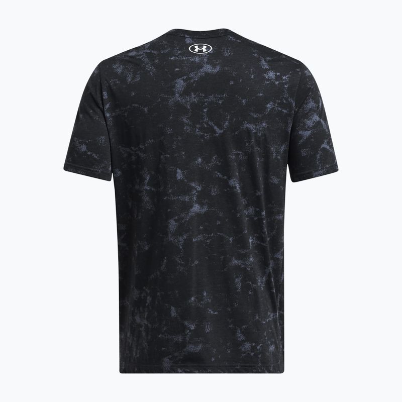 Under Armour Project Rock Payoff AOP Graphic black/silt men's training t-shirt 4