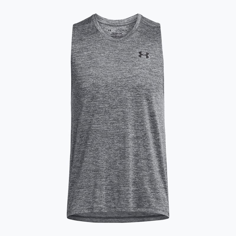 Men's training top Under Armour Tech Tank castlerock/black 3