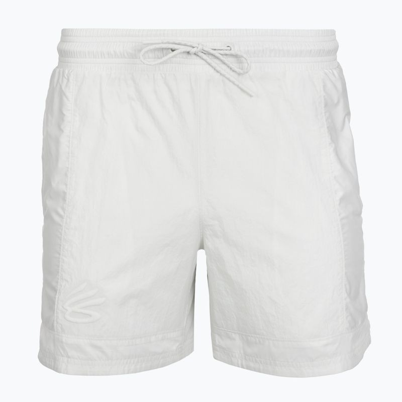 Men's basketball shorts Under Armour Curry Woen Short white clay/white clay/white clay 2
