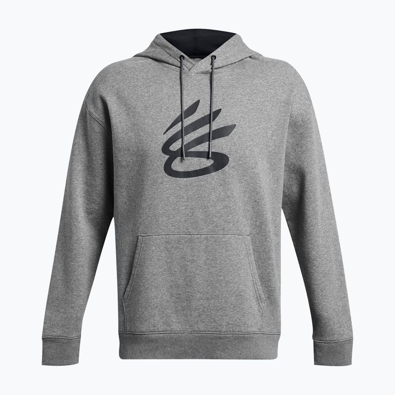 Men's Under Armour Curry Splash Hoodie castlerock/black 7