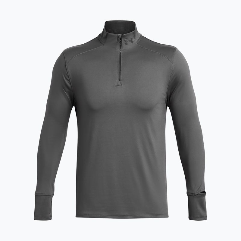 Men's Under Armour Launch Pro 1/4 Zip castlerock/castlerock/reflective running longsleeve 4