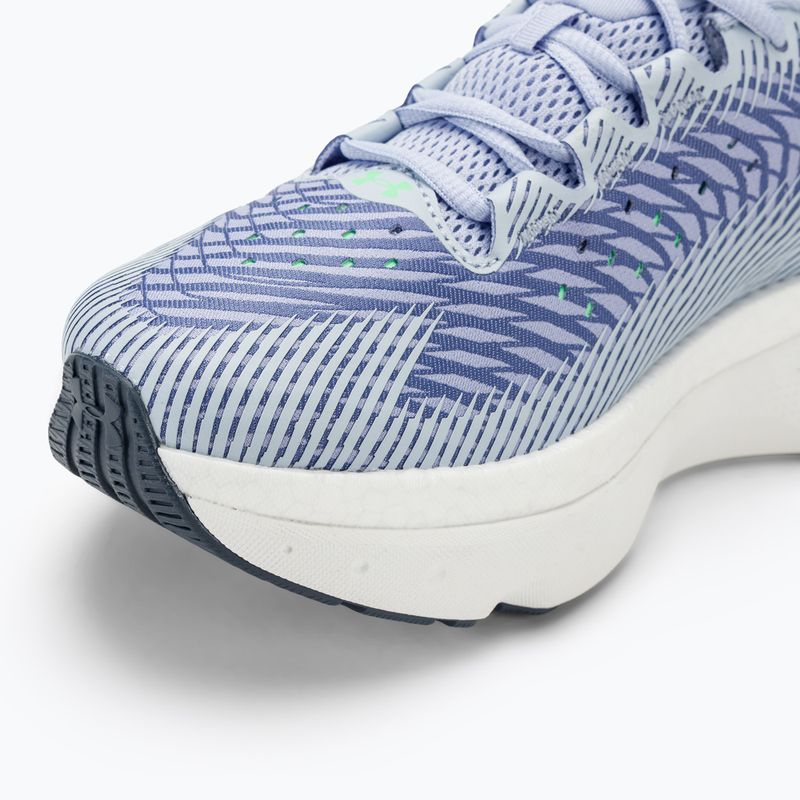 Under Armour Infinite Pro women's running shoes celeste/starlight/matrix green 7