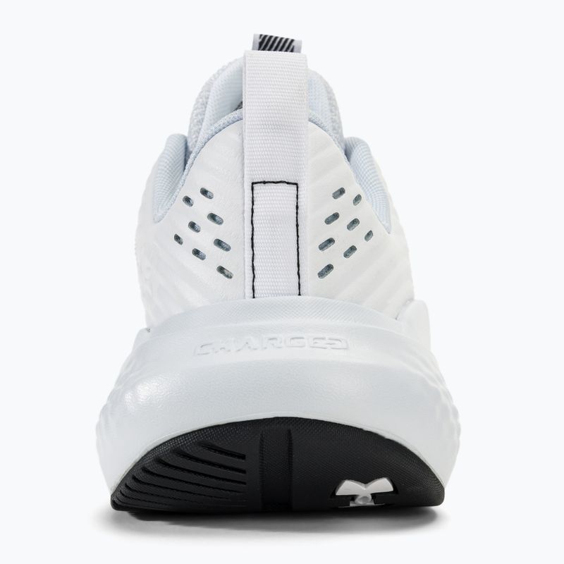 Under Armour Charged Commit TR 4 white/distant gray/black women's training shoes 6