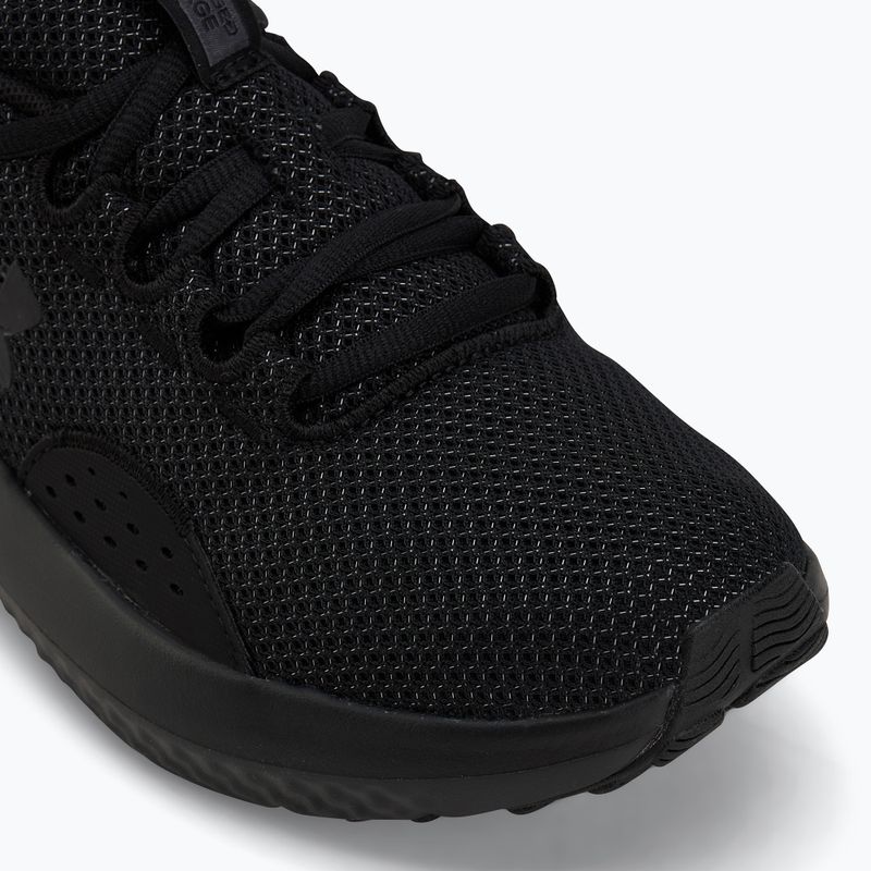 Women's running shoes Under Armour Charged Surge 4 black/black/black 7