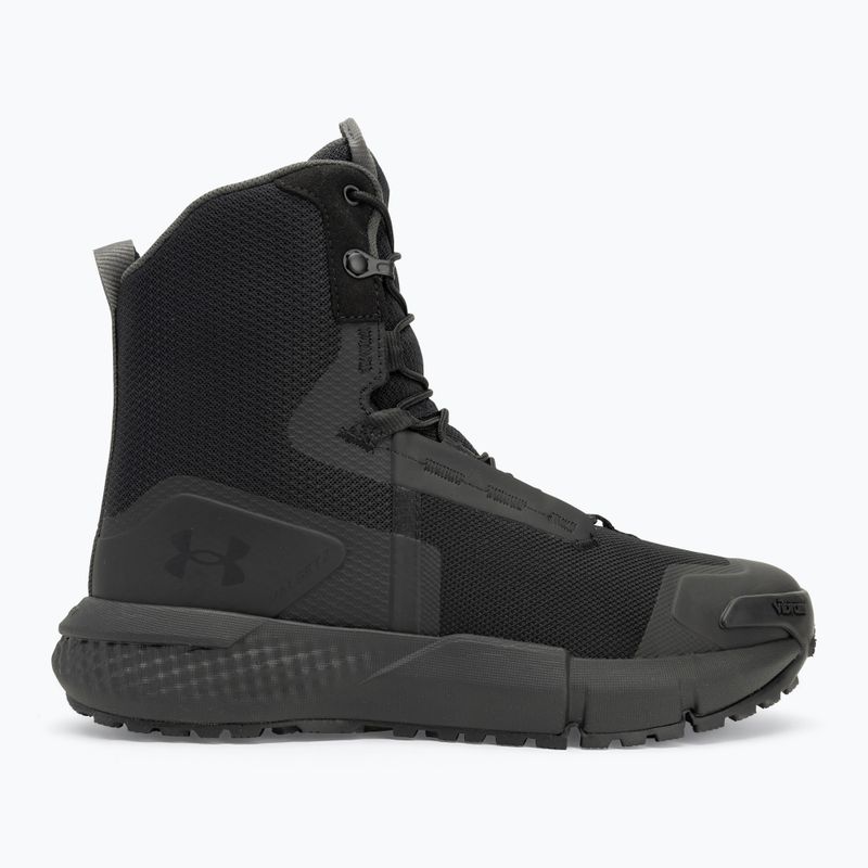 Men's tactical shoes Under Armour Charged Valsetz Zip black/black/jet gray 2