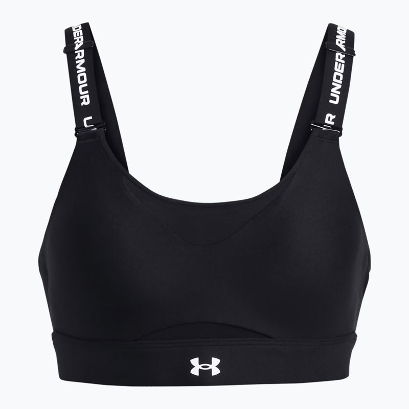 Training bra Under Armour Infinity High 2.0 black/white 3
