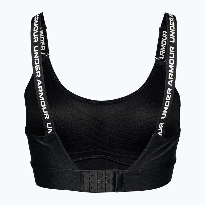 Under Armour Infinity Mid black/white fitness bra 2