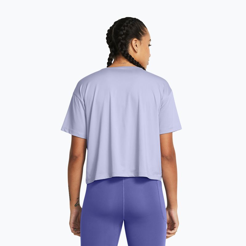 Under Armour Motion women's training t-shirt celeste/white 2