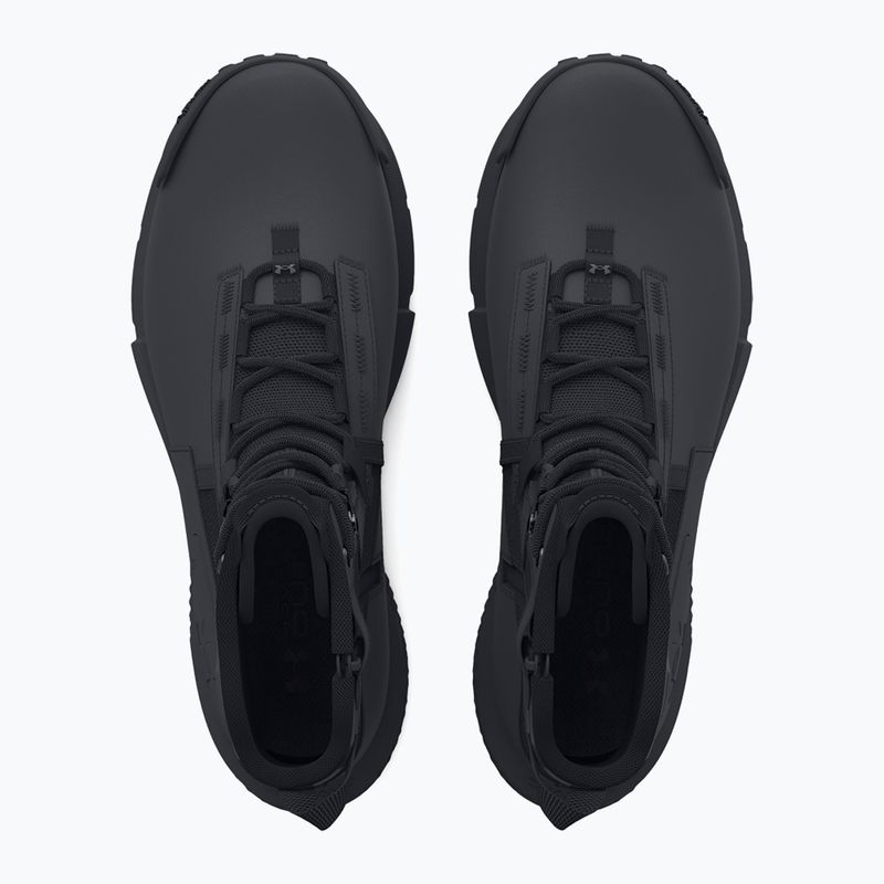 Men's tactical shoes Under Armour Charged Valsetz Waterproof Zip black/black/jet gray 11