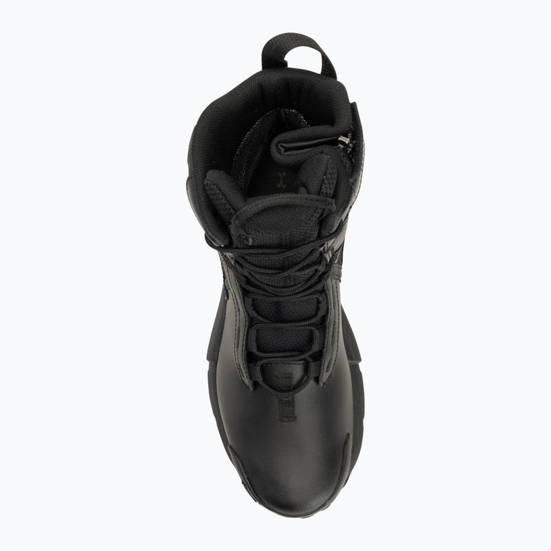 Men's tactical shoes Under Armour Charged Valsetz Waterproof Zip black/black/jet gray 5