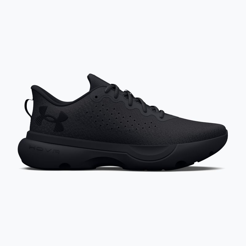 Under Armour Infinite black/black/black men's running shoes 9