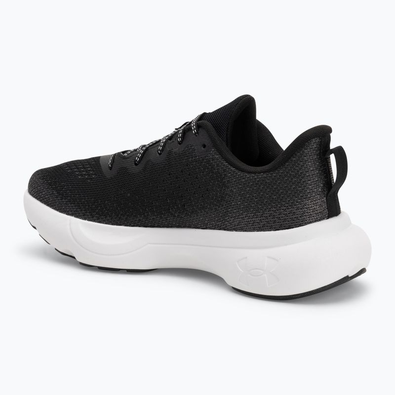 Men's running shoes Under Armour Infinite black/black/white 3