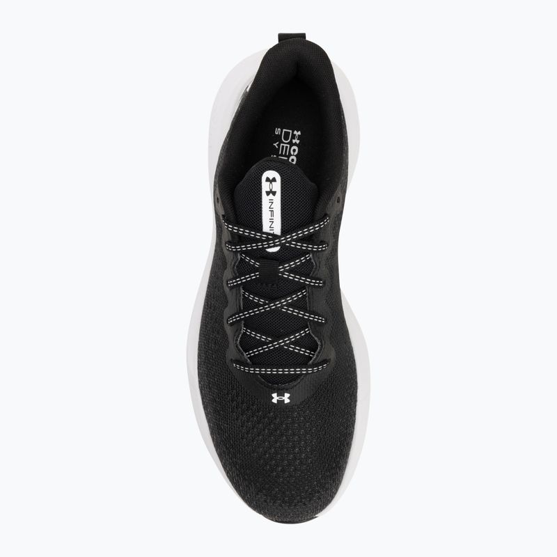 Men's running shoes Under Armour Infinite black/black/white 5