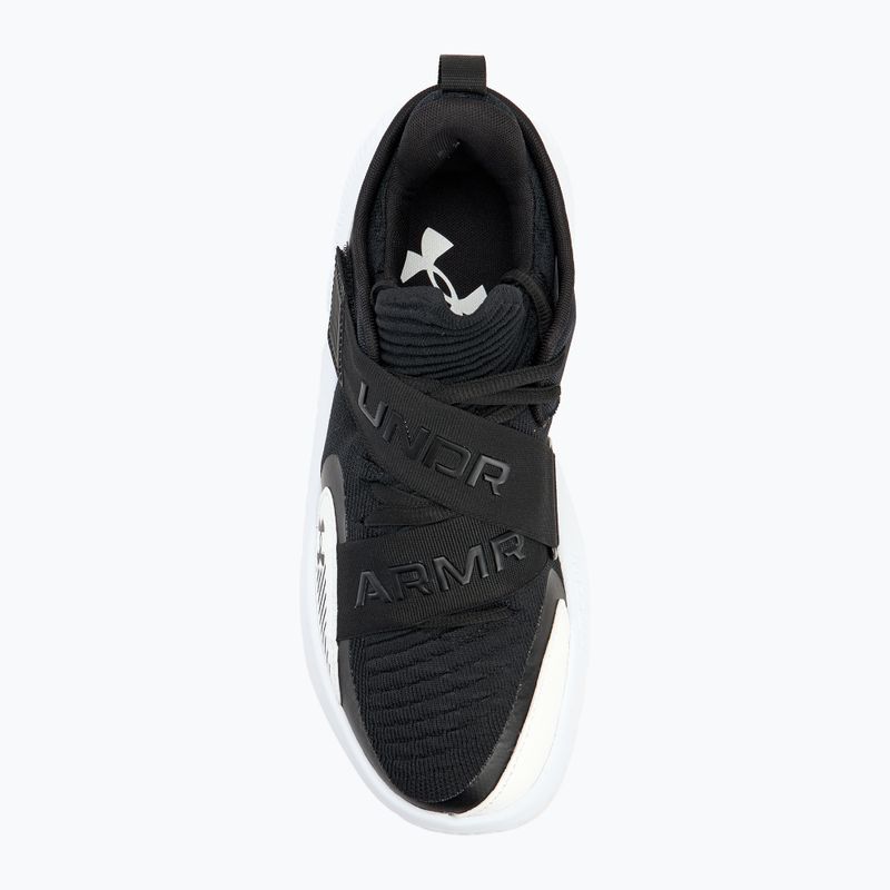 Under Armour Flow Futr X 4 black/white/black basketball shoes 5