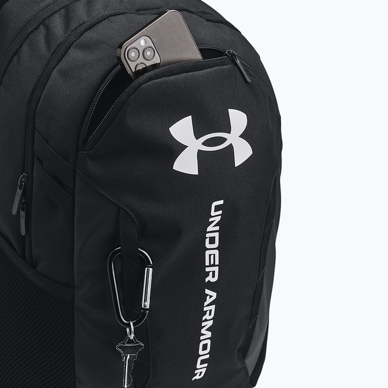 Under Armour Hustle 6.0 29 l black/black/white urban backpack 4