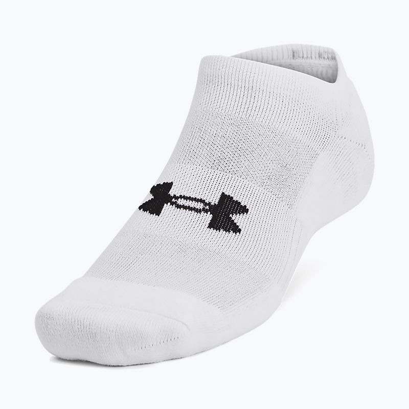 Socks Under Armour Training Cotton No Show 3 pairs white/white/black 5