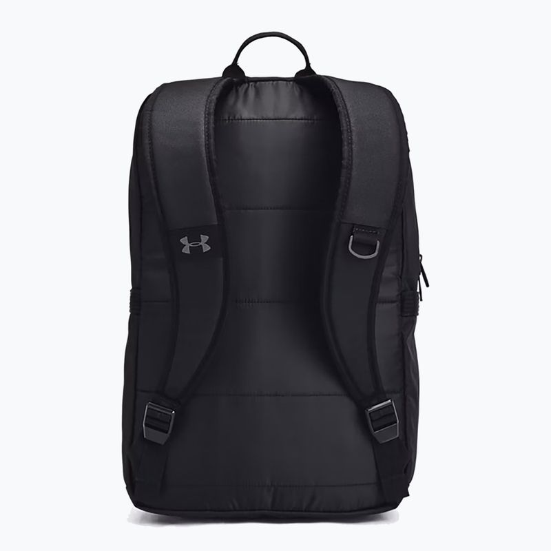 City backpack Under Armour Triumph Campus 23 l black/black/white 2