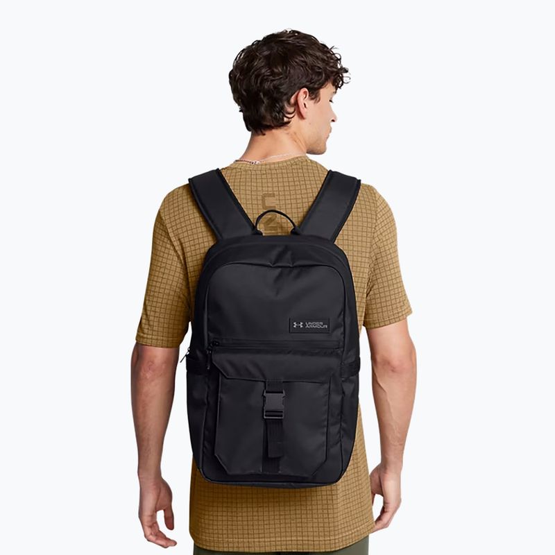Urban backpack Under Armour Triumph Campus 23 l black/black/white 7