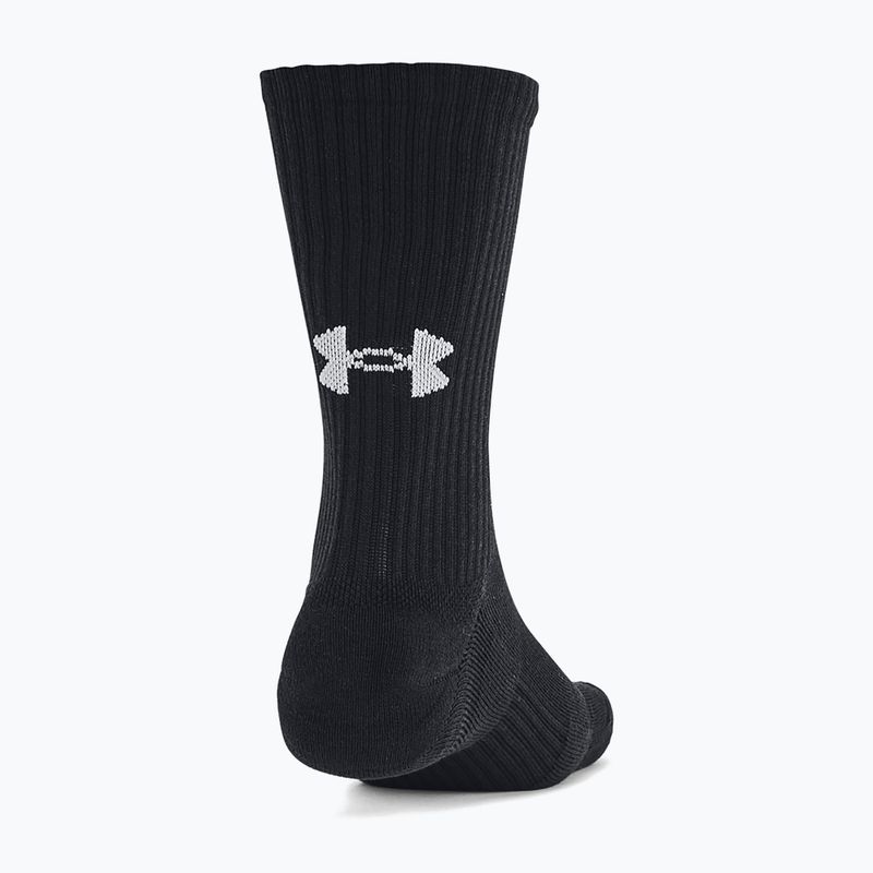 Socks Under Armour Training Cotton Crew 3 pairs black/black/white 4