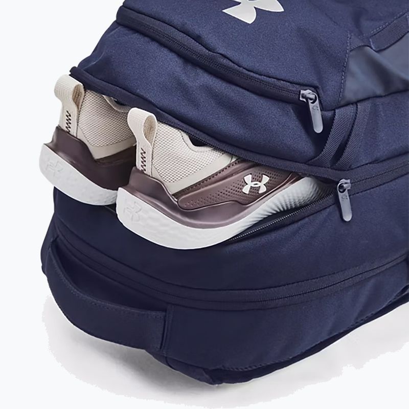 Backpack Under Armour Hustle 6.0 29 l midnight navy/midnight navy/metallic silver 5
