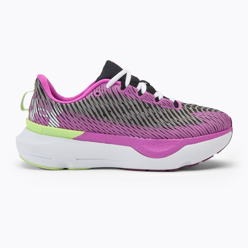 Under Armour Infinite Pro Run Anywhere women's running shoes black/tetra gray/white 2