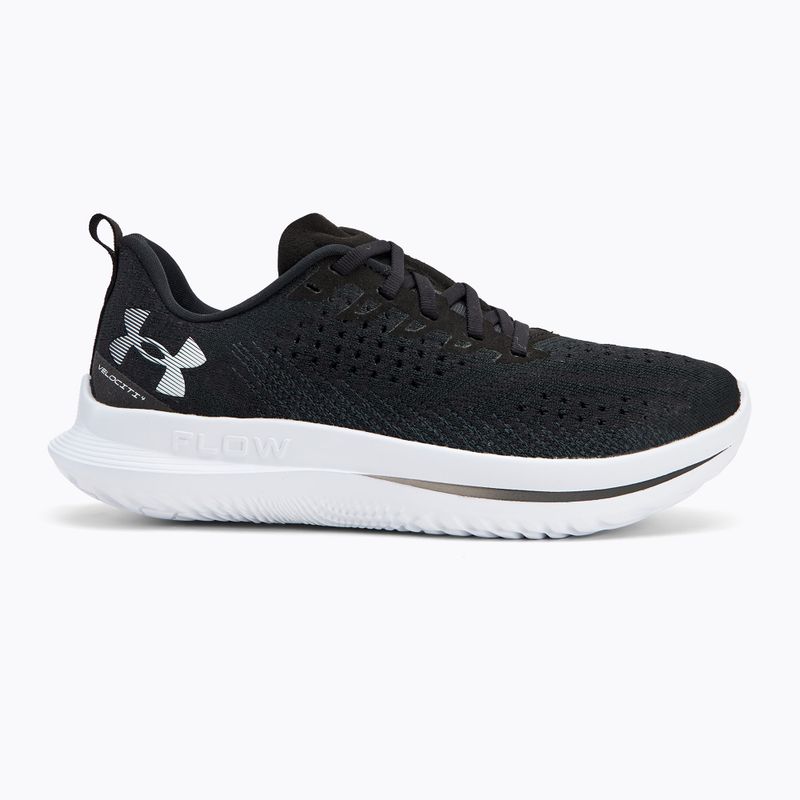 Under Armour Velociti 4 black/anthracite/white men's running shoes 2