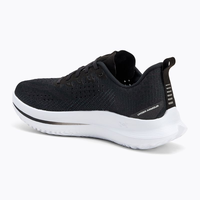 Under Armour Velociti 4 black/anthracite/white men's running shoes 3