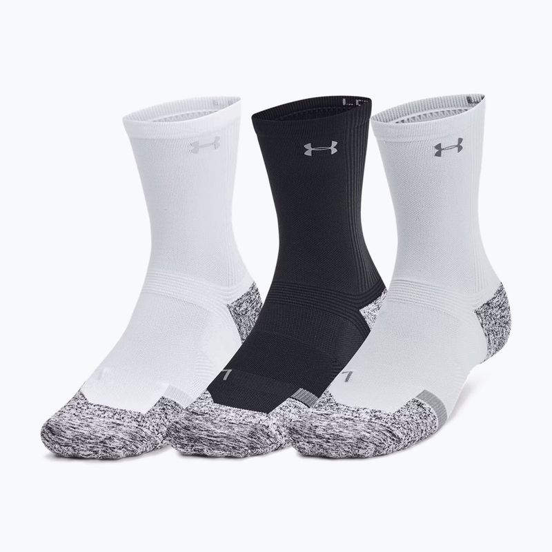 Under Armour AD Pro Mid socks 3 pairs black/white/casterock