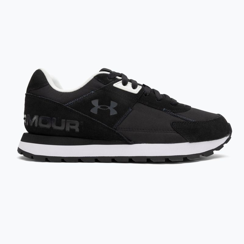 Men's training shoes Under Armour Essential Runner black/white/blach 2