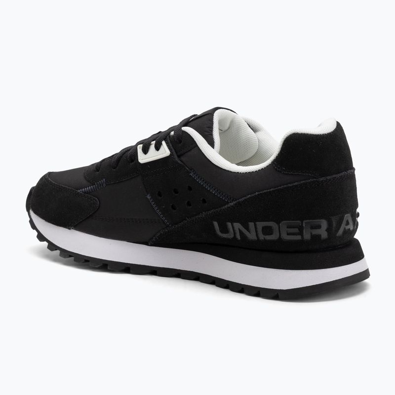 Men's training shoes Under Armour Essential Runner black/white/blach 3