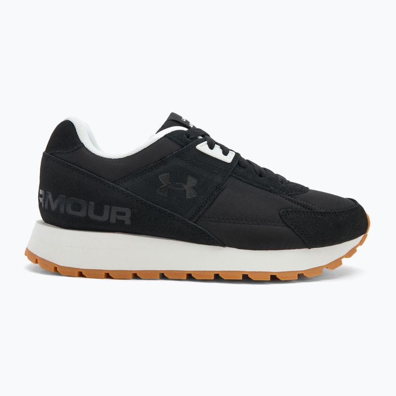 Women's training shoes Under Armour Essential Runner black/white quartz/black 2