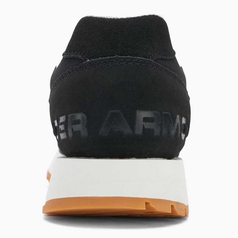 Women's training shoes Under Armour Essential Runner black/white quartz/black 6