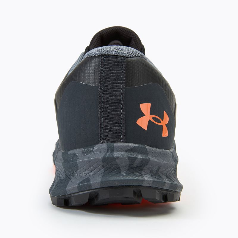 Under Armour Charged Bandit Trail 3 men's running shoes black/black/orange blast 6