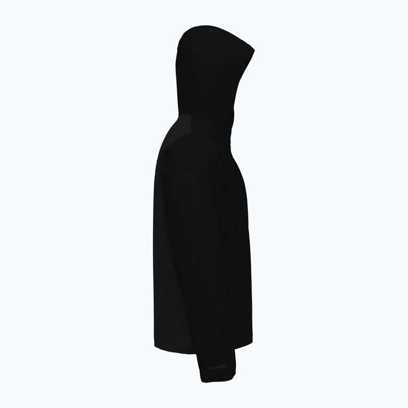 Under Armour Shield Hooded black/white men's training jacket 3
