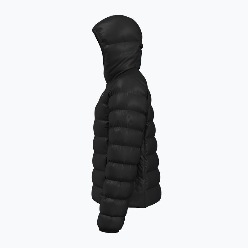 Women's Under Armour Legend Down Hooded jacket black/white 4