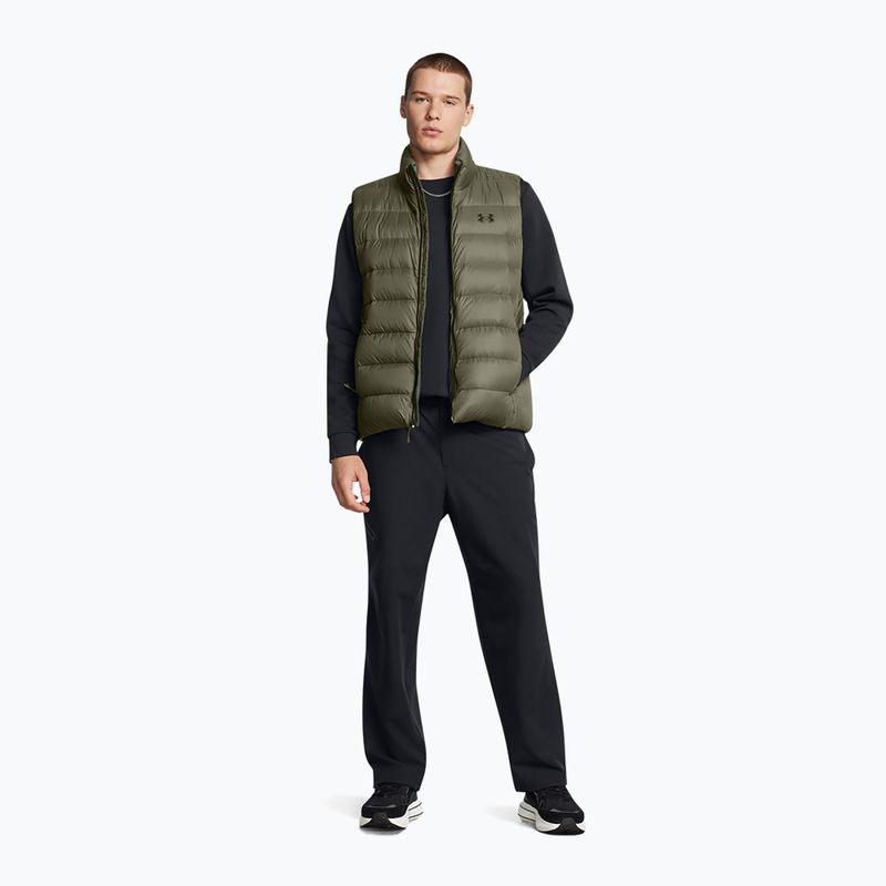 Men's gilet Under Armour Legend Down marine od green/black 2