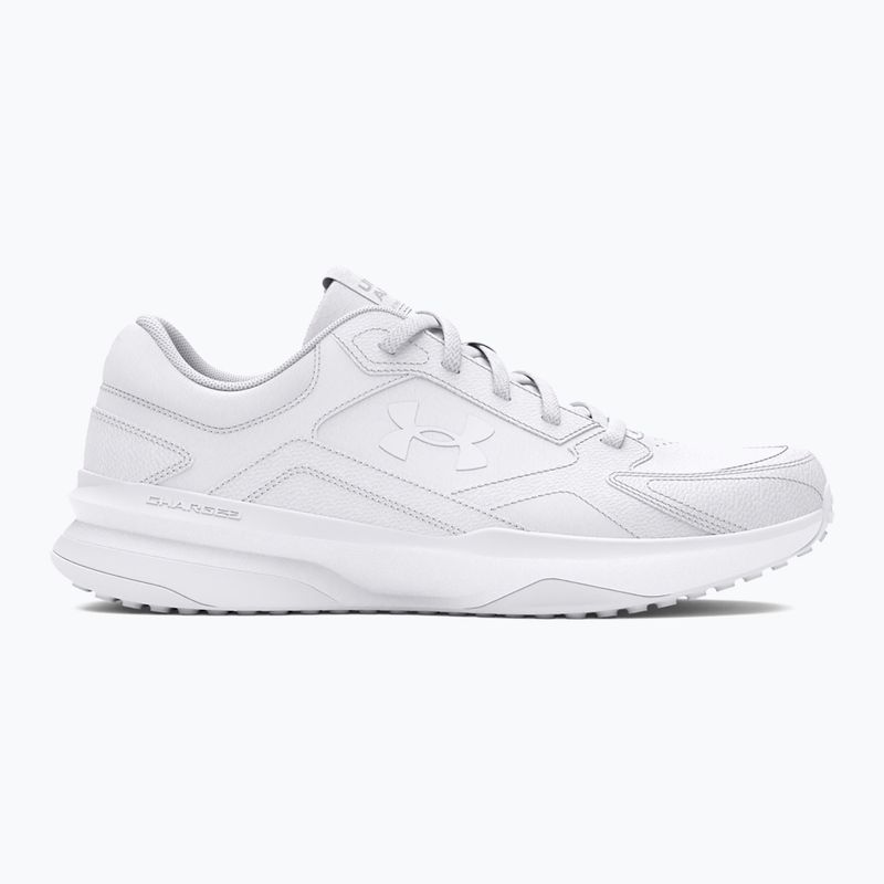 Women's training shoes Under Armour Edge Leather white/white/white