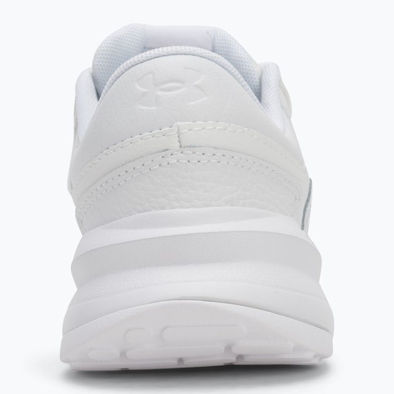 Women's training shoes Under Armour Edge Leather white/white/white 6