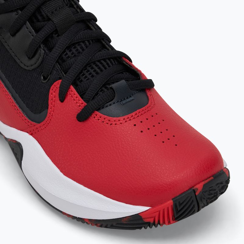 Under Armour Lockdown 7 red/black/white basketball shoes 7