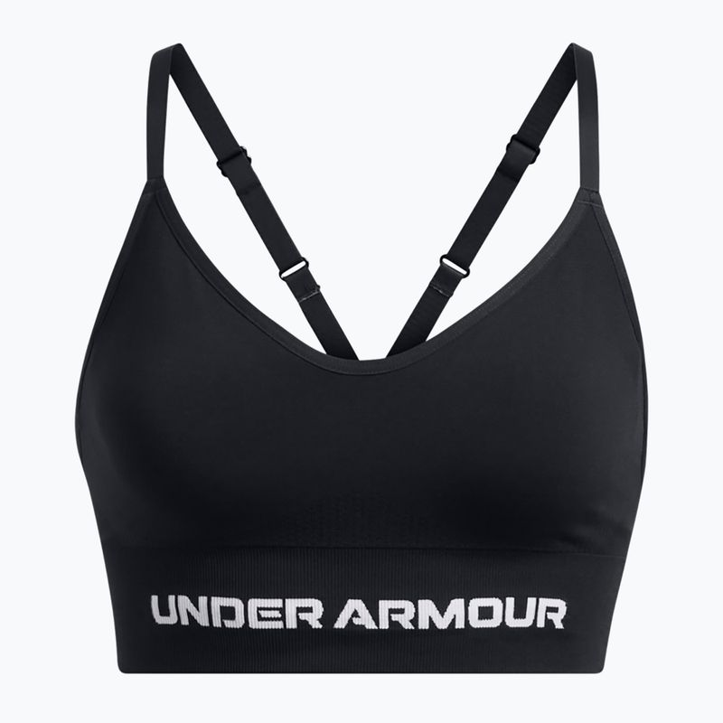 Training bra Under Armour Vanish Seamless Low black / white 4