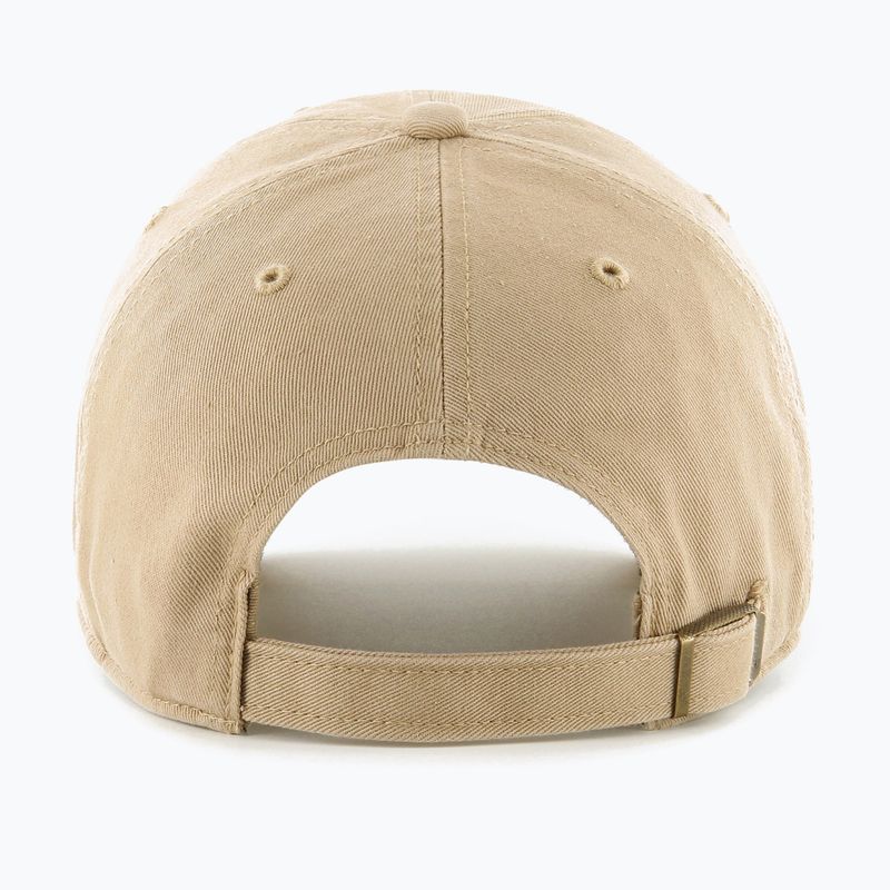 47 Brand MLB New York Yankees CLEAN UP W/No Loop Label khaki baseball cap 2