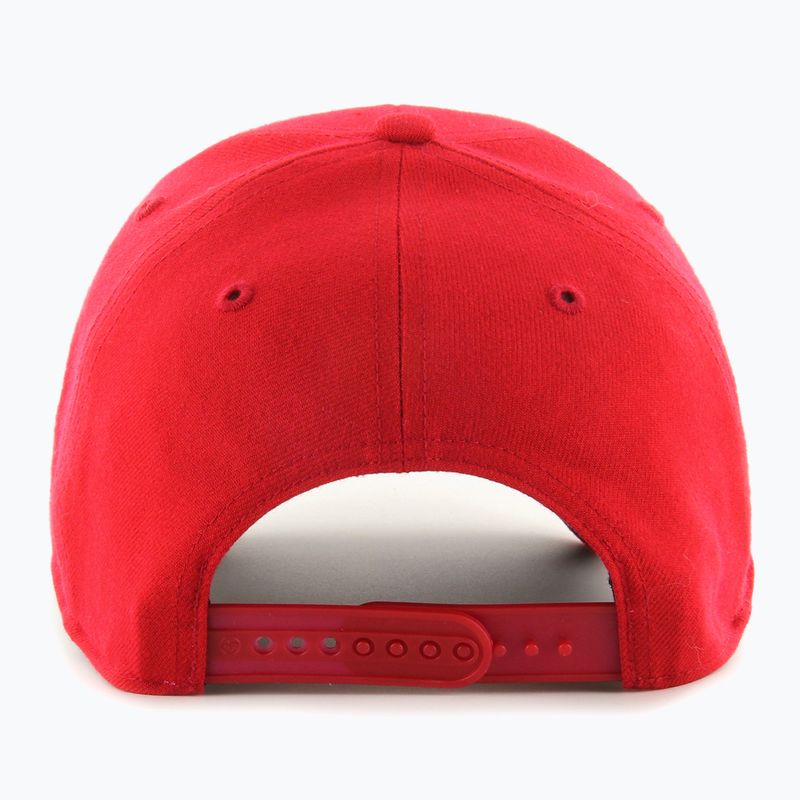 47 Brand NHL Detroit Red Wings Ballpark Snap MVP red baseball cap 2