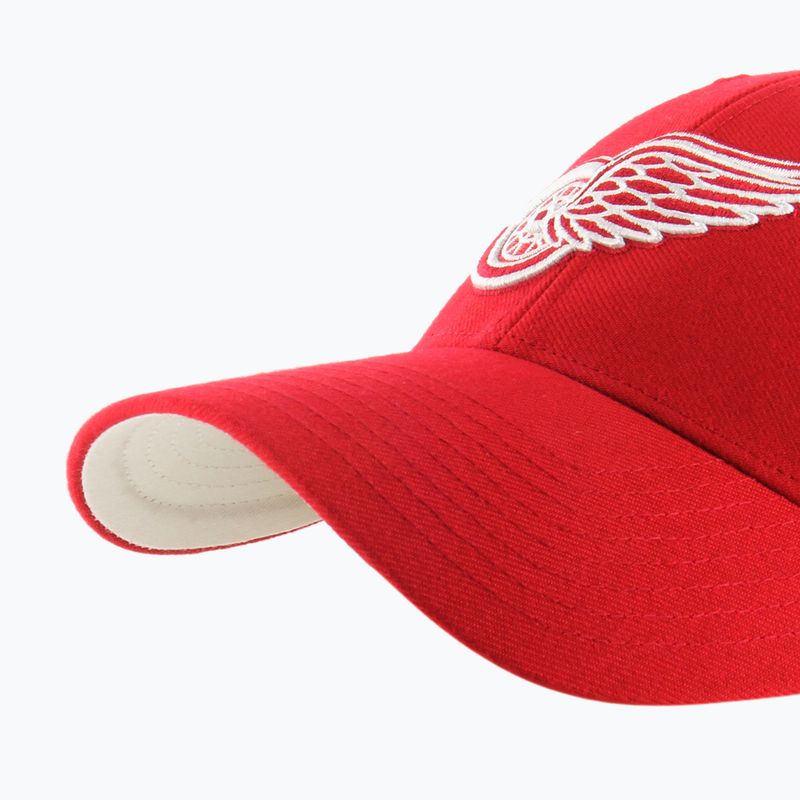 47 Brand NHL Detroit Red Wings Ballpark Snap MVP red baseball cap 3