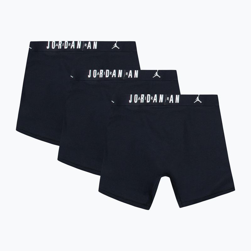 Men's boxers Nike Jordan JHM Flight Cotton Core 3 pairs black 2
