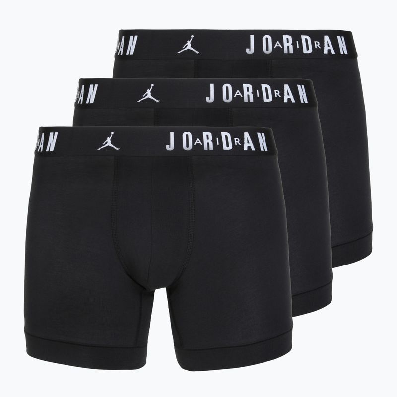 Men's boxers Jordan JHM Flight Cotton Core 3 pairs black
