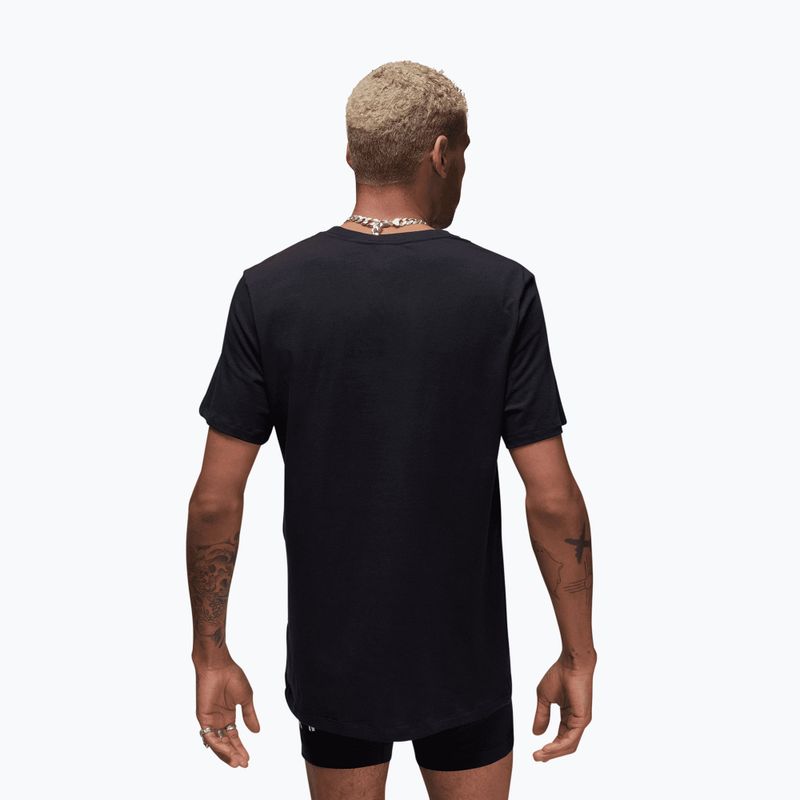 Men's T-shirt Jordan JHM Flight Base Tee 2 pcs black/white 9