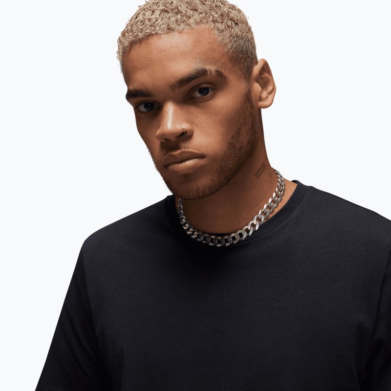 Men's T-shirt Nike Jordan JHM Flight Base Tee 2 pcs. black/white 10