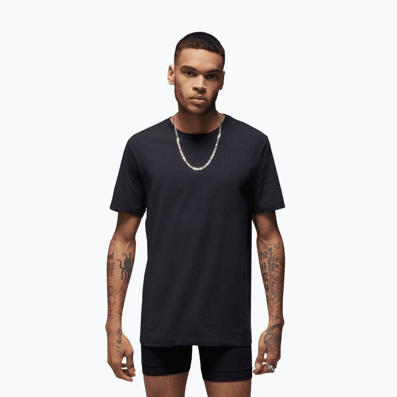 Men's T-shirt Nike Jordan JHM Flight Base Tee 2 pcs. black